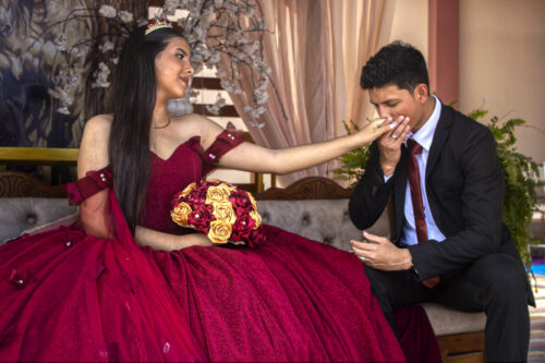 alquiler vestidos manta
